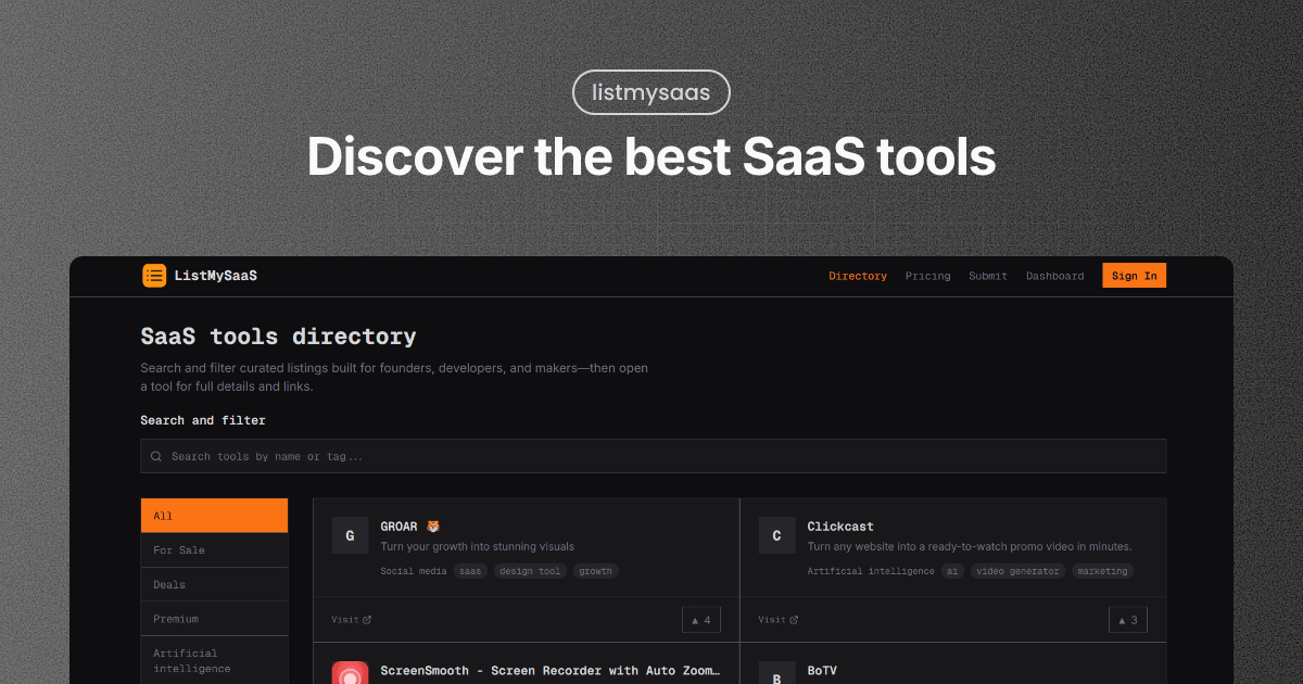 ListMySaaS